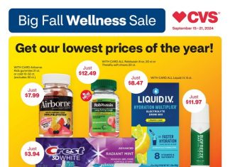 CVS Weekly Ad Sep 15 – Sep 21, 2024