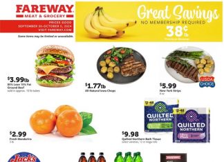 Fareway Weekly Ad Sep 30 – Oct 05, 2024