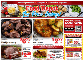 Food Depot Weekly Ad Sep 09 – Sep 15, 2024