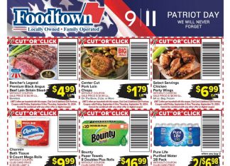 Foodtown Weekly Ad Sep 06 – Sep 12, 2024 (Back to School Promotion Included)