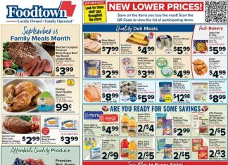 Foodtown Weekly Ad Sep 13 – Sep 19, 2024