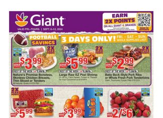 Giant Food Weekly Ad Sep 06 – Sep 12, 2024