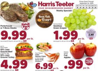 Harris Teeter Weekly Ad Sep 18 – Sep 24, 2024
