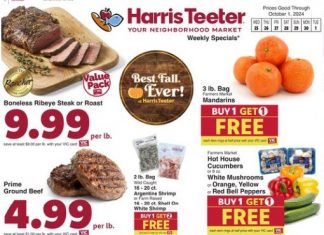 Harris Teeter Weekly Ad Sep 25 – Oct 01, 2024