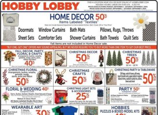 Hobby Lobby Weekly Ad Sep 01 – Sep 07, 2024