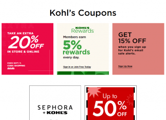 Kohl’s Three Day Ad Sep 09 – Sep 11, 2024