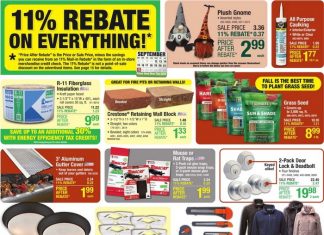 Menards Weekly Ad Sep 12 – Sep 22, 2024 (Halloween Promotion Included)