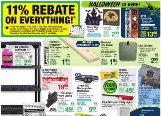 Menards Weekly Ad Sep 26 – Oct 06, 2024 (Halloween Promotion Included)