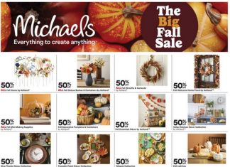 Michaels Weekly Ad Sep 01 – Sep 07, 2024 (Halloween Promotion Included)