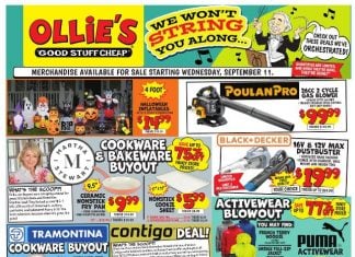 Ollie’s Weekly Ad Sep 11 – Sep 18, 2024