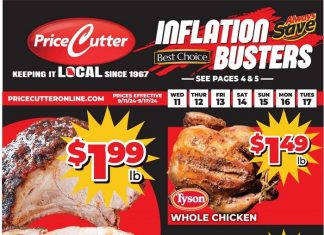 Price Cutter Weekly Ad Sep 11 – Sep 17, 2024