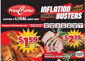 Price Cutter Weekly Ad Sep 25 – Oct 01, 2024