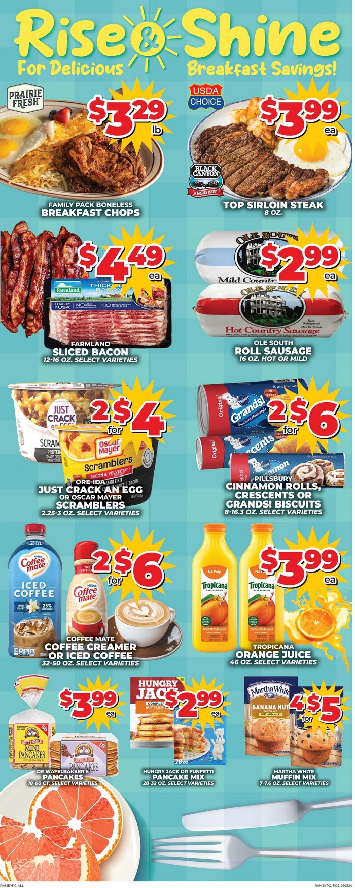 Price Cutter Weekly Ad Sep 25 Oct 01, 2024