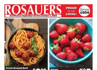 Rosauers Weekly Ad Sep 25 – Oct 01, 2024