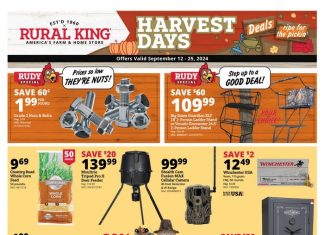 Rural King Weekly Ad Sep 12 – Sep 25, 2024