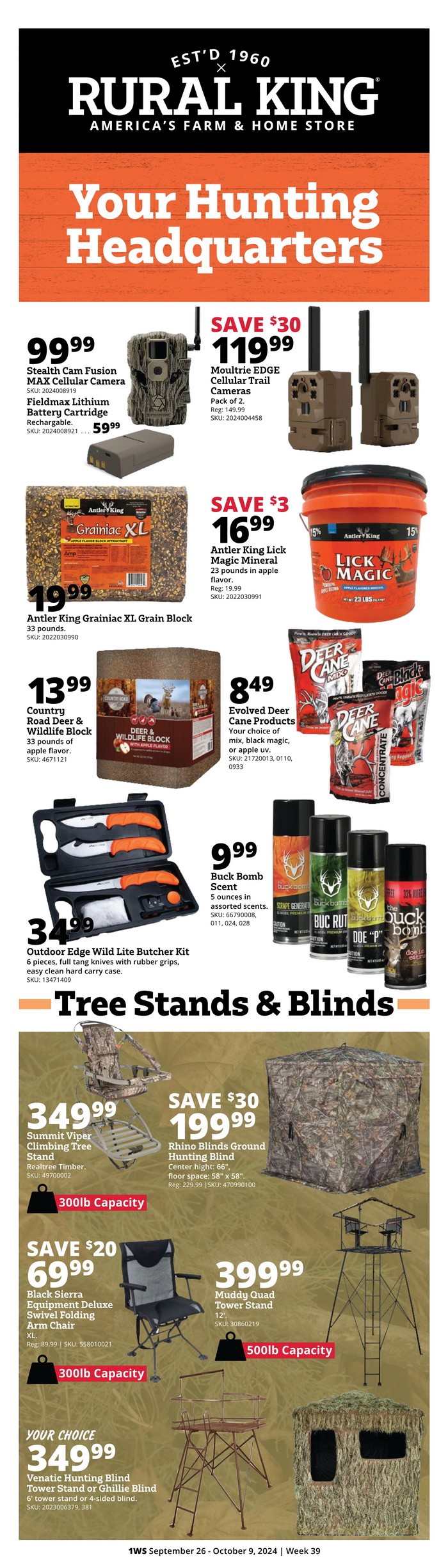 Rural King Weekly Ad Sep 26 Oct 09, 2024