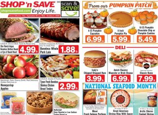 SHOP ‘n SAVE Weekly Ad Sep 26 – Oct 02, 2024 (Halloween Promotion Included)