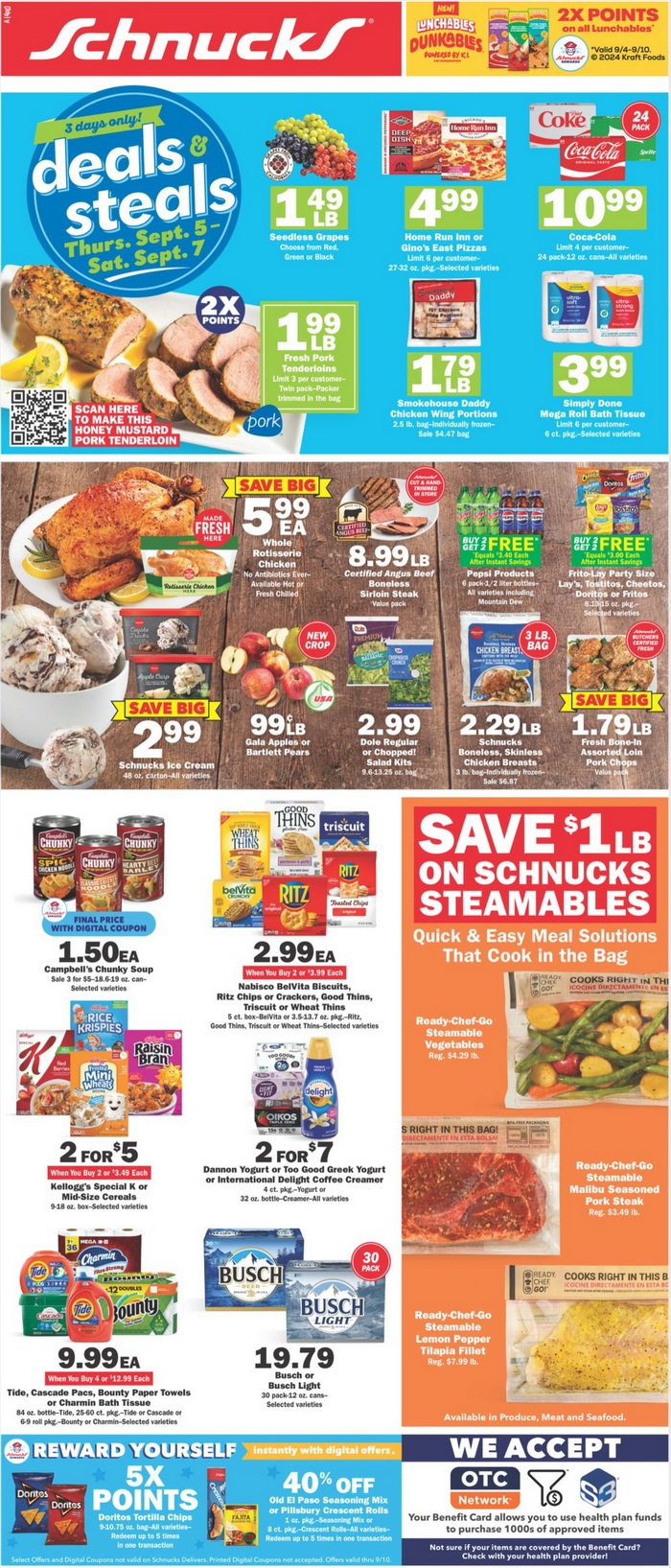Schnucks Weekly Ad Sep 04 Sep 10, 2024