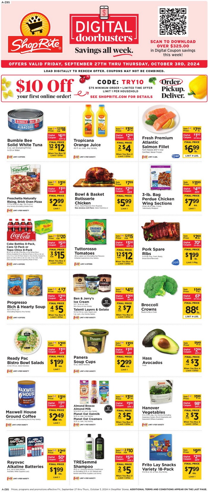 ShopRite Weekly Ad Sep 27 Oct 03, 2024 (Halloween Promotion Included)