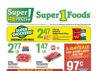 Super 1 Foods Weekly Ad Sep 18 – Sep 24, 2024