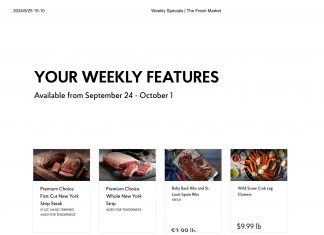 The Fresh Market Weekly Ad Sep 24 – Oct 01, 2024
