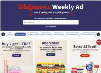 Walgreens Weekly Ad Sep 15 – Sep 21, 2024 (Halloween Promotion Included)