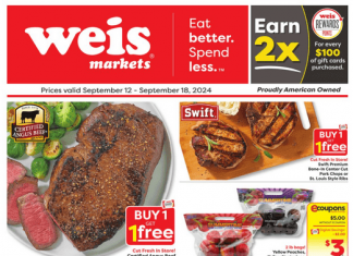 Weis Markets Weekly Ad Sep 12 – Sep 18, 2024 (Halloween Promotion Included)
