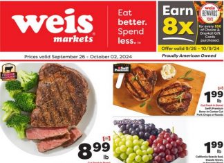 Weis Markets Weekly Ad Sep 26 – Oct 02, 2024 (Halloween Promotion Included)
