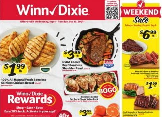 Winn-Dixie Weekly Ad Sep 04 – Sep 10, 2024