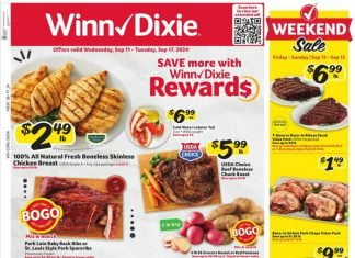 Winn-Dixie Weekly Ad Sep 11 – Sep 17, 2024