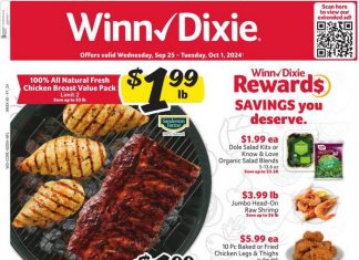 Winn-Dixie Weekly Ad Sep 25 – Oct 01, 2024