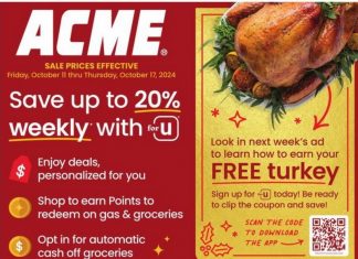 ACME Weekly Ad Oct 11 – Oct 17, 2024