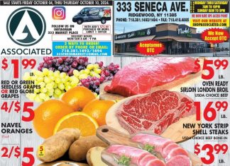 Associated Supermarkets Weekly Ad Oct 04 – Oct 10, 2024