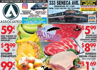 Associated Supermarkets Weekly Ad Oct 25 – Oct 31, 2024 (Halloween Promotion Included)