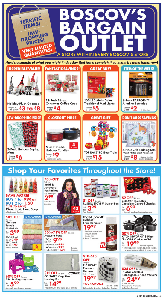 Boscov's Weekly Ad Oct 31 Nov 06, 2024