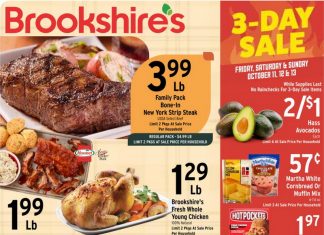 Brookshire’s Weekly Ad Oct 09 – Oct 15, 2024