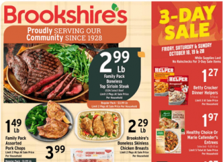 Brookshire’s Weekly Ad Oct 16 – Oct 22, 2024 (Halloween Promotion Included)