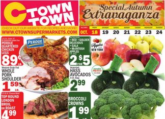 C-Town Weekly Ad Oct 18 – Oct 24, 2024