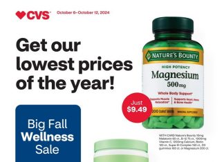 CVS Weekly Ad Oct 06 – Oct 12, 2024