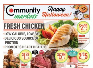 Community Markets Weekly Ad Oct 24 – Oct 30, 2024 (Halloween Promotion Included)