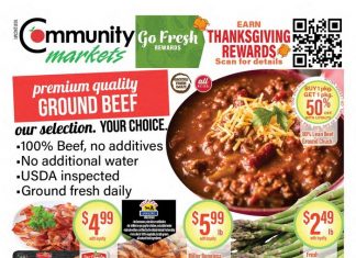 Community Markets Weekly Ad Oct 31 – Nov 06, 2024