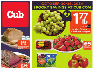 Cub Foods Weekly Ad Oct 20 – Oct 26, 2024 (Halloween Promotion Included)