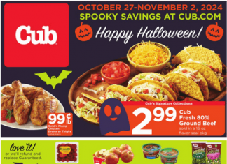 Cub Foods Weekly Ad Oct 27 – Nov 02, 2024 (Halloween Promotion Included)