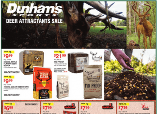 Dunham’s Sports Weekly Ad Oct 12 – Oct 17, 2024