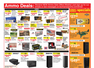 Dunham’s Sports Weekly Ad Oct 26 – Oct 31, 2024