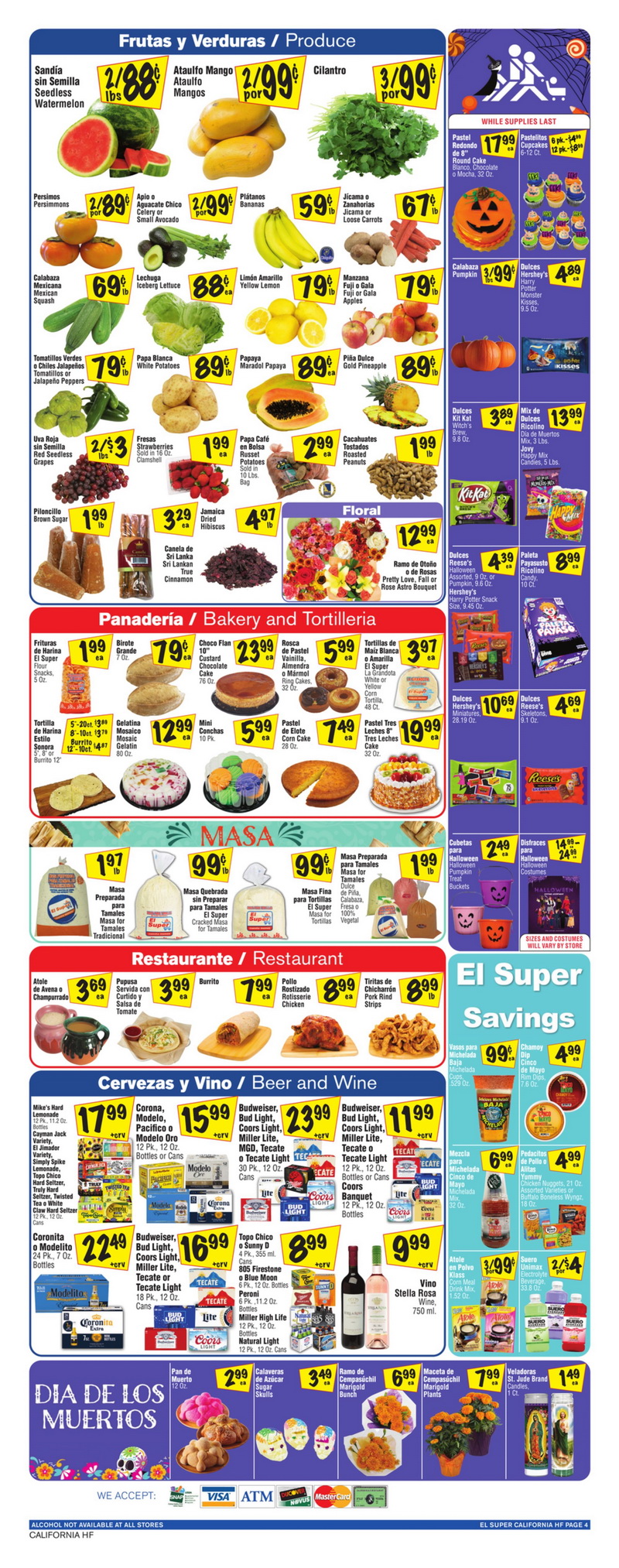 El Super Weekly Ad Oct 23 Oct 29, 2024 (Halloween Promotion Included)
