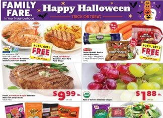 Family Fare Weekly Ad Oct 27 – Nov 02, 2024 (Halloween Promotion Included)