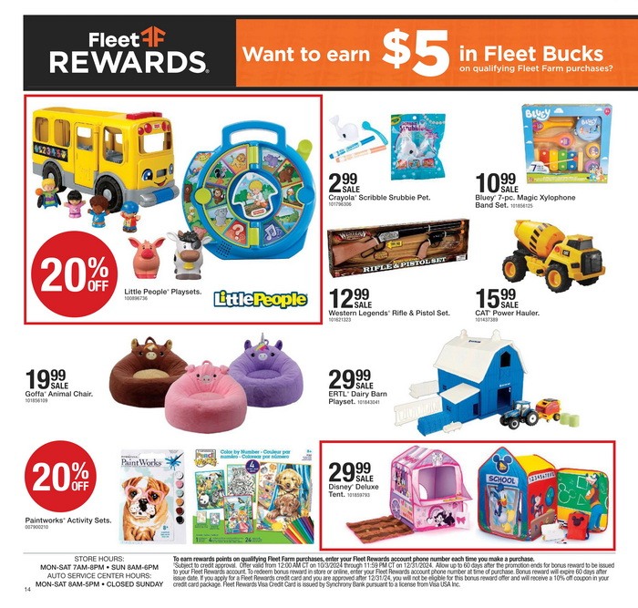 Fleet Farm Weekly Ad Oct 17 Oct 23, 2024 (Halloween Promotion Included)