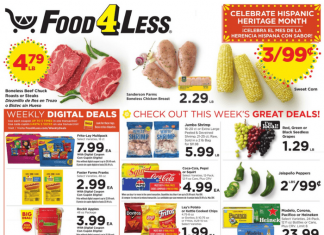 Food 4 Less Weekly Ad Oct 02 – Oct 08, 2024 (Halloween Promotion Included)