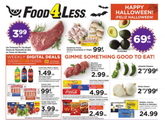 Food 4 Less Weekly Ad Oct 23 – Oct 29, 2024 (Halloween Promotion Included)